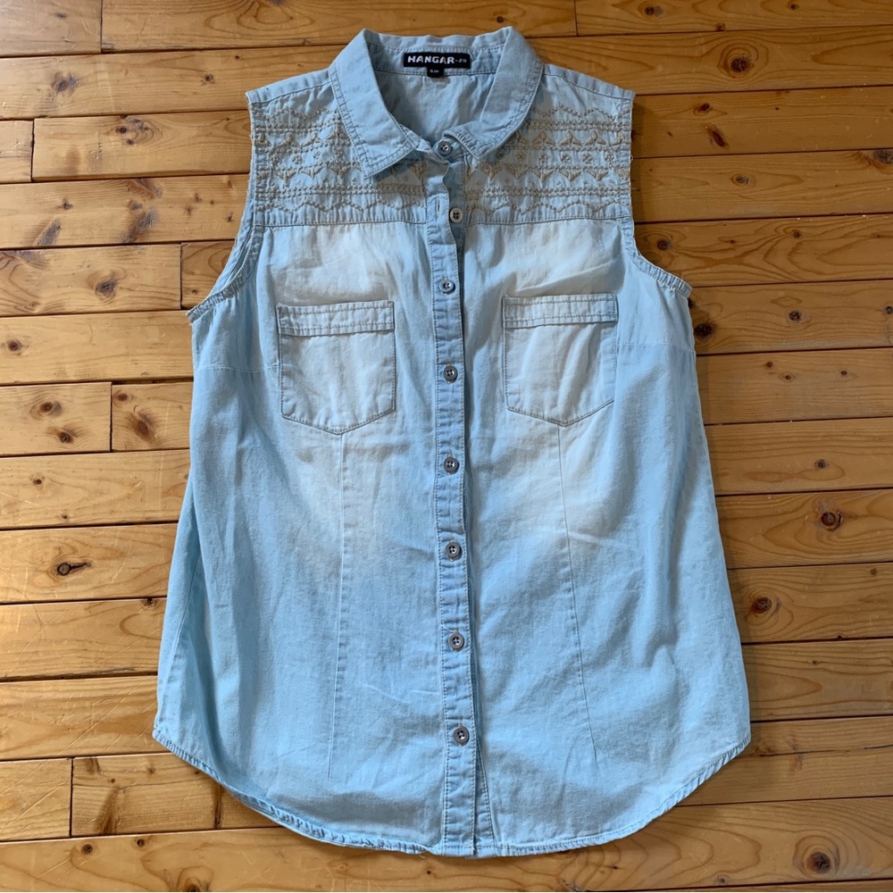 Cowgirl Chic Button Down Blouse